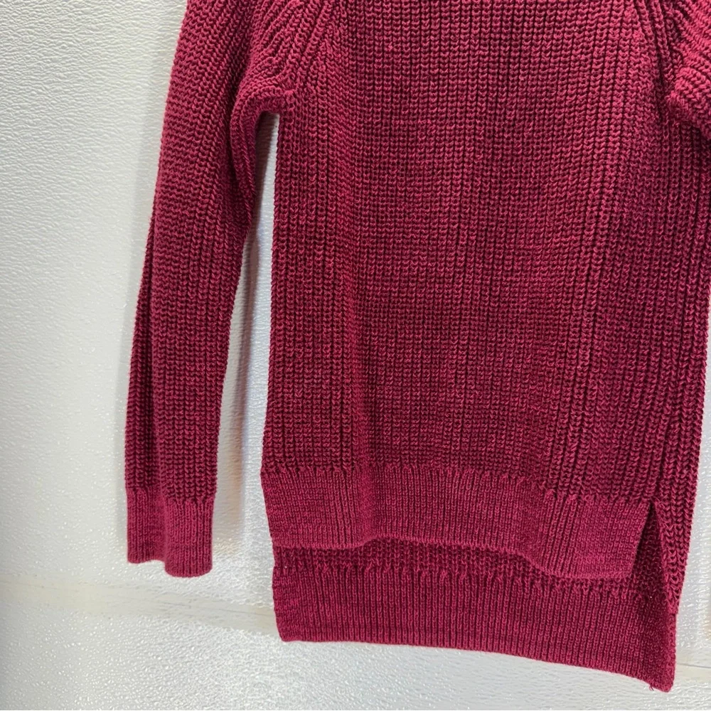 The Children’s‎ Place Burgundy Lace-Up Shoulder Knit Sweater 5/6